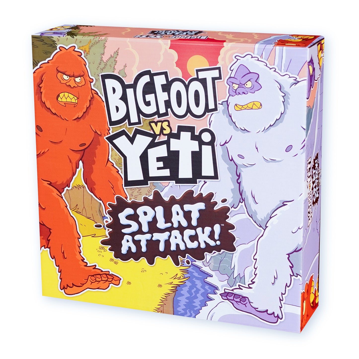 Bigfoot vs Yeti: Splat Attack game