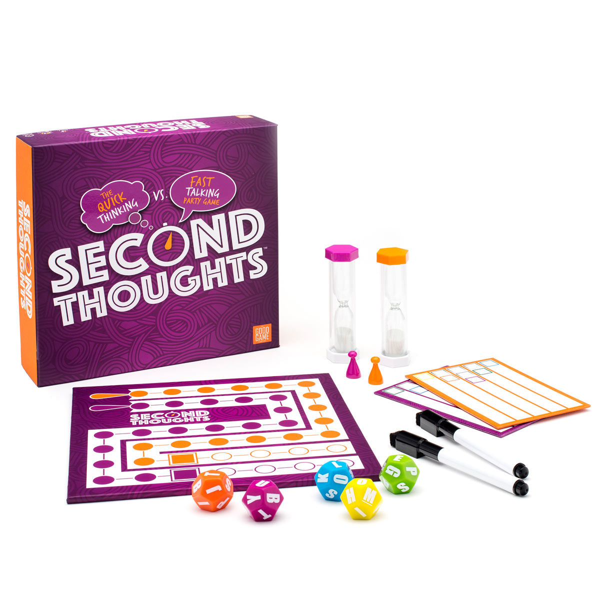 Second Thoughts game components