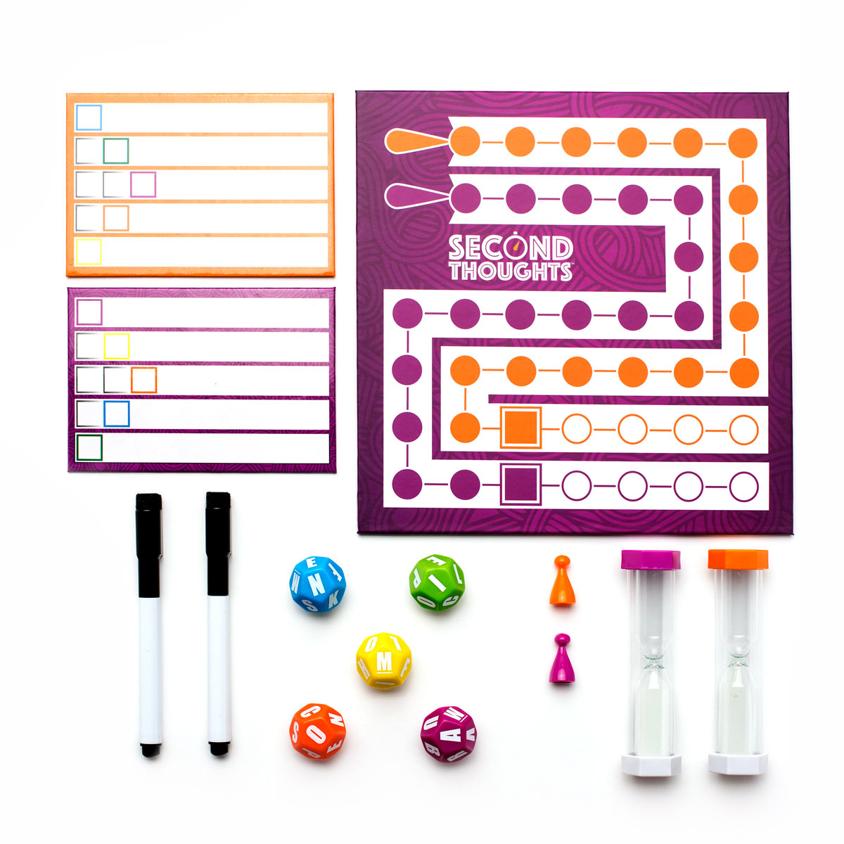 Second Thoughts game components