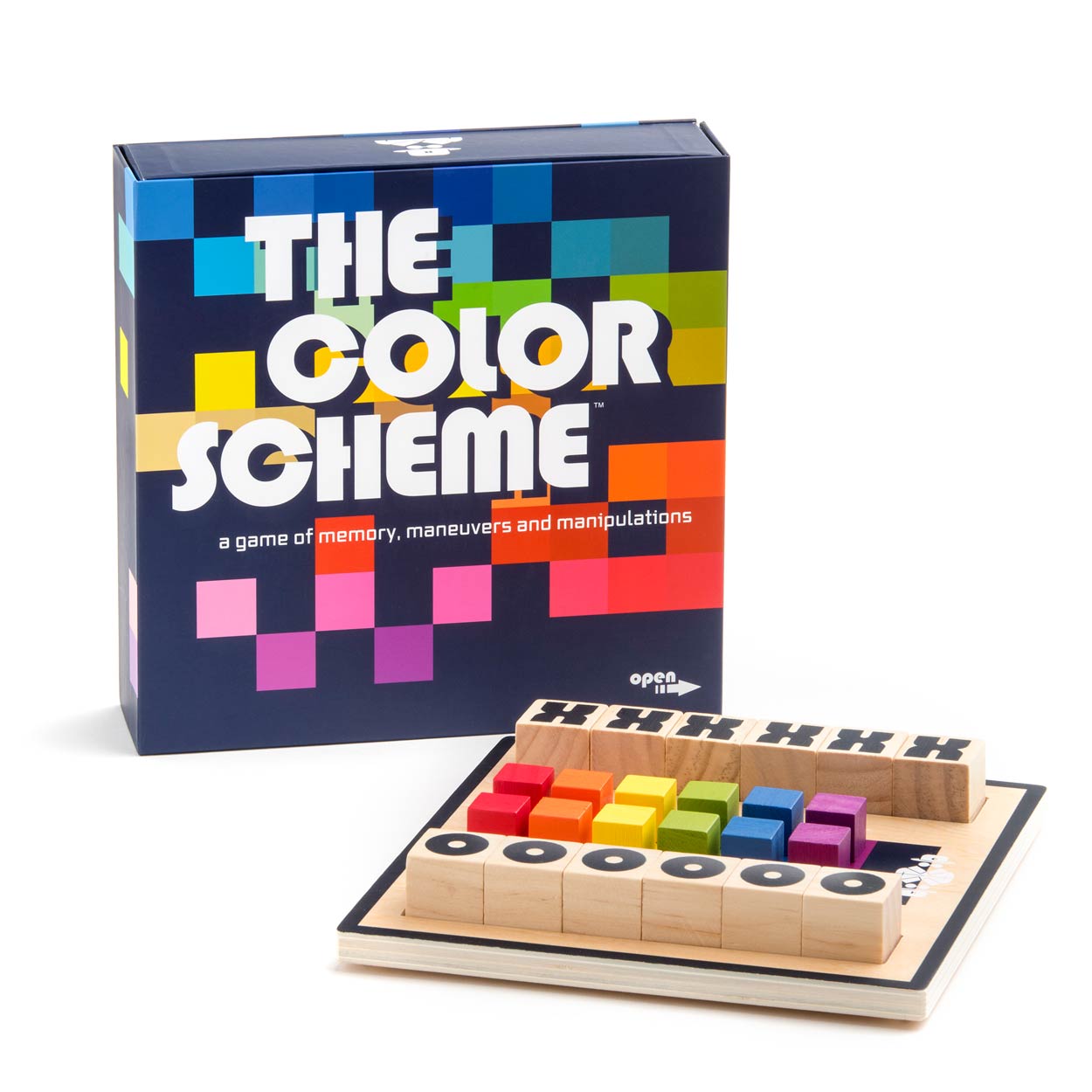 The Color Scheme game and components