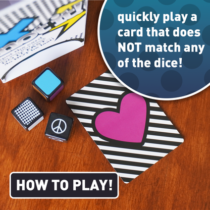 Not It Dice Tower, Roll The Dice and Dodge The Match, Exciting Family Game Night Fun - Original