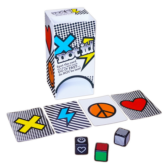 Not It Dice Tower, Roll The Dice and Dodge The Match, Exciting Family Game Night Fun - Original