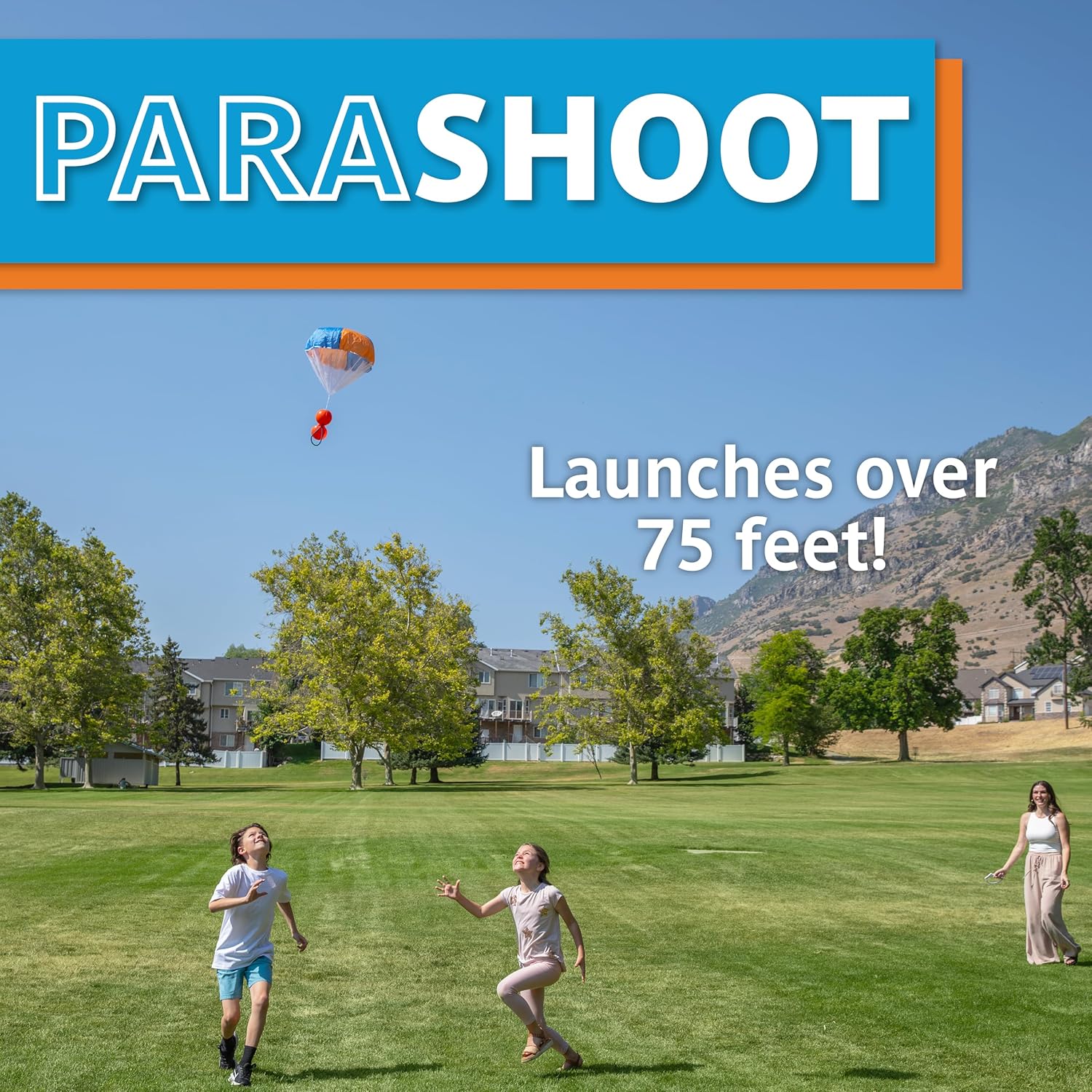 Djubi Parashoot - Slingshot Flying Parachute Outdoor Beach, Lawn
