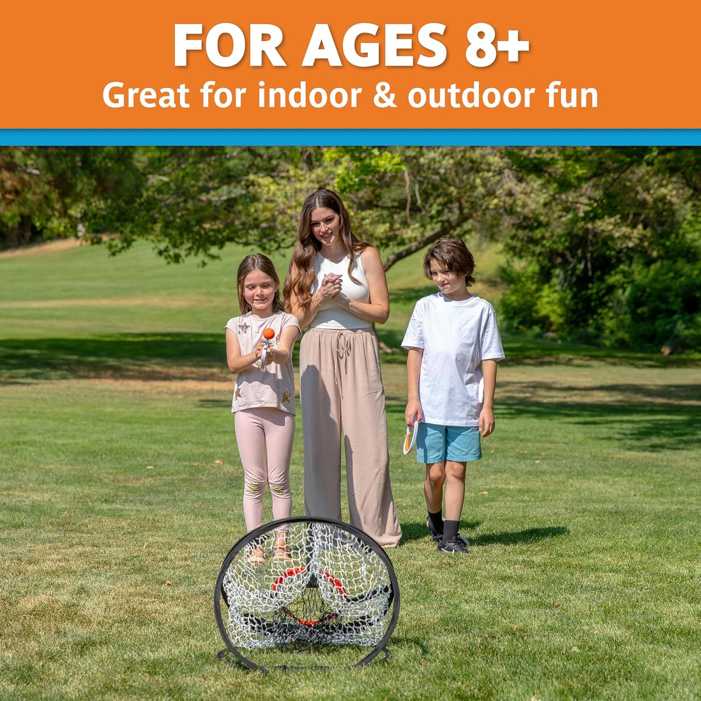 Djubi Dartball - Slingshot Outdoor Beach, Lawn, & Tailgating Family Game 8+